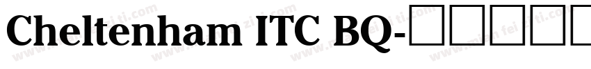 Cheltenham ITC BQ字体转换